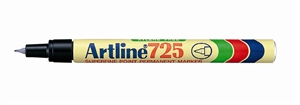 Artline Marker 725 Superfine 0.4 černý